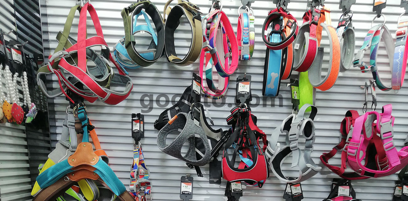 PC-024 Nylon Neoprene No-Pull Front Clip Dog Harness Wholesale
